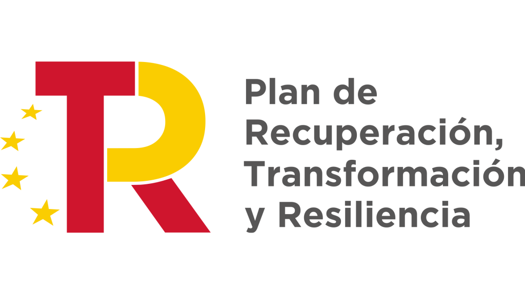 Logo de Plan de Recuperación, Transformacion y resiliencia